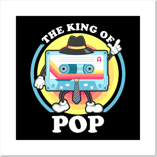 The King of Pop Retro Cassette Tape Posters and Art